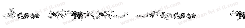 Morning glory vine C字体转换